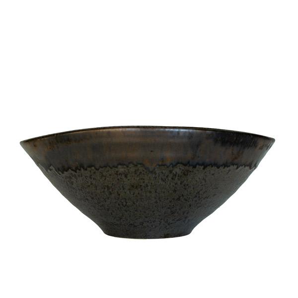 NEU Schale oval Braun / Bronze