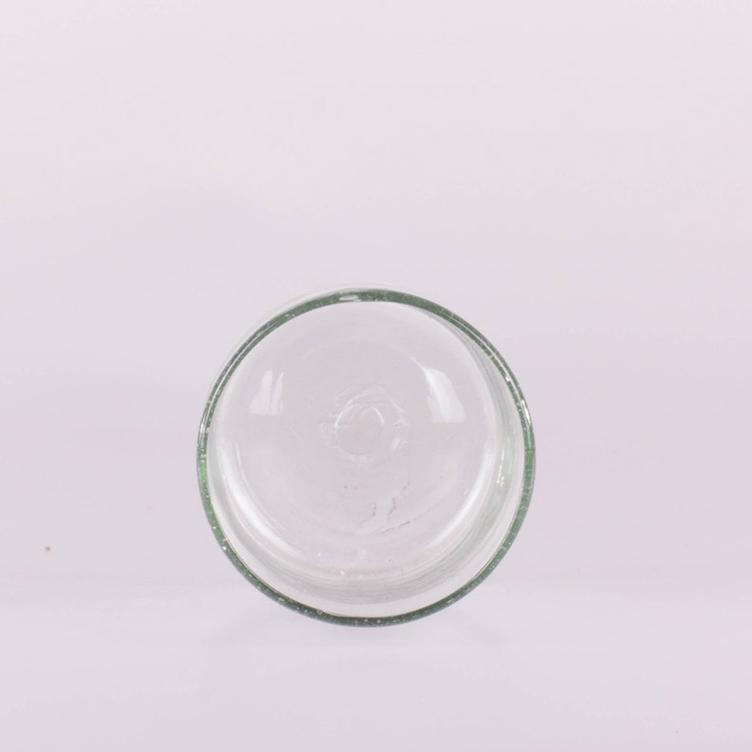 Glas tief mundgeblasen transparent - 3